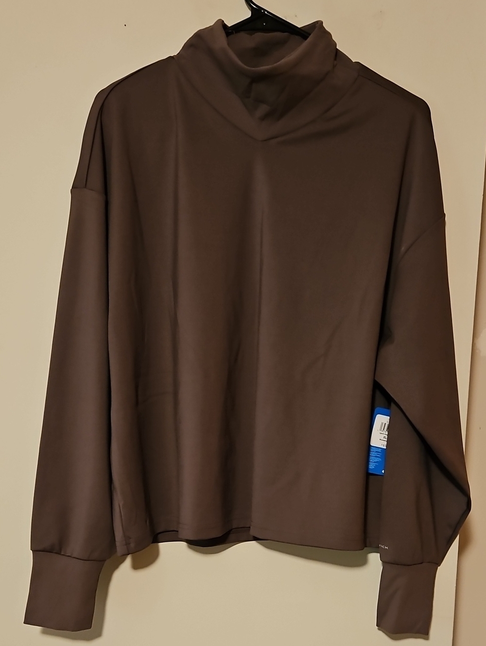 Columbia Women's Funnel-Neck Pullover in Dark Brown
